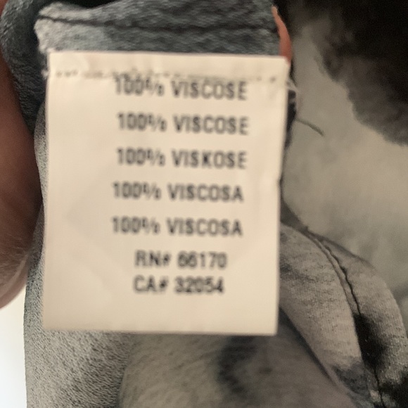 Conditions Apply loose fit crepe tie dye blouse. - Picture 6 of 6